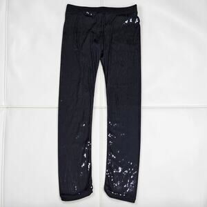 Statement CHERISH Black Sequin Legging Pants L